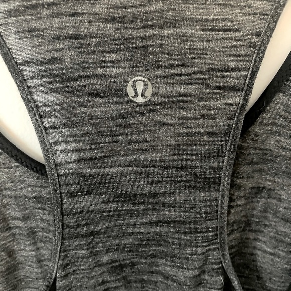 Grey Lululemon Racebakc Tank - Picture 3 of 3